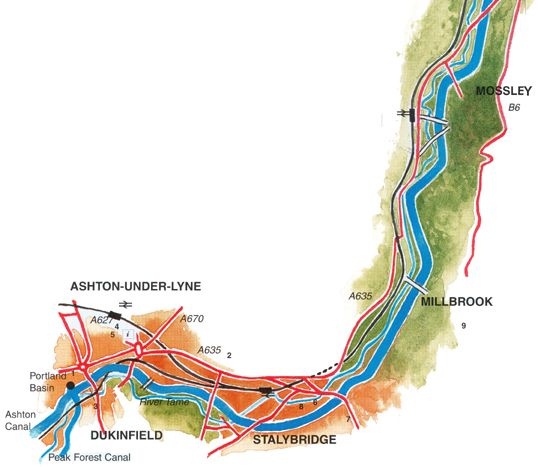 Map of the Ashton area